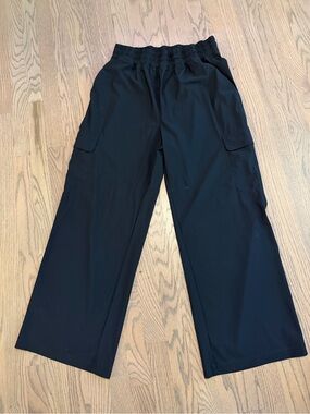 Old Navy wide-Leg Black Cargo Pants